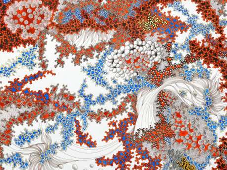 VERNISSAGE DE L'EXPOSITION CATHIECACH L’ÉCHAPPÉE BELLE CHEZ ARABESQUE