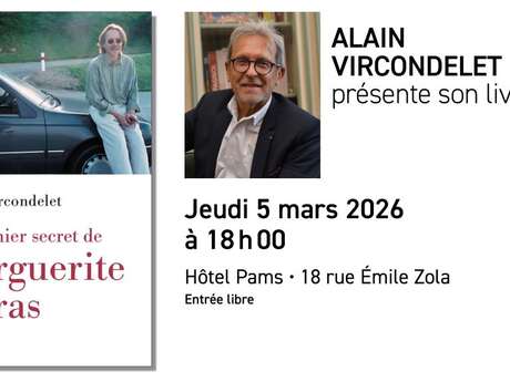 ALAIN VIRCONDELET PRÉSENTE SON LIVRE "LE DERNIER SECRET DE MARGUERITE DURAS"