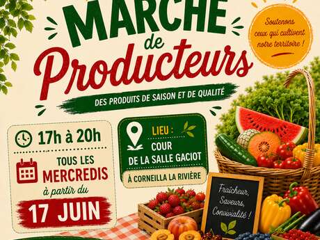 MARCHÉ DE PRODUCTEURS