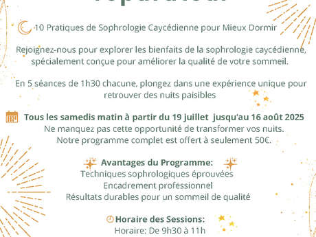 DÉCOUVREZ LE SECRET D’UN SOMMEIL RÉPARATEUR