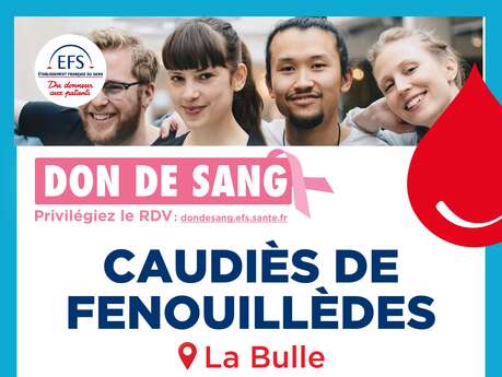 DON DU SANG - CAUDIÈS DE FENOUILLÈDES