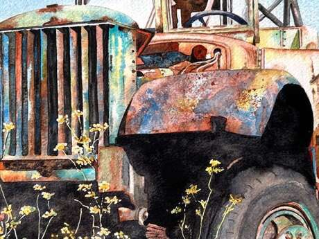 EXPOSITION "LA MÉMOIRE EN COULEURS" PAR ISABELLE MALASSIS CHEZ ARABESQUE