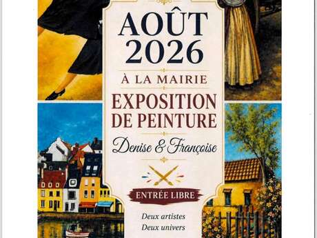 EXPOSITION DE PEINTURE : DENISE ET FRANÇOISE - LATOUR DE CAROL