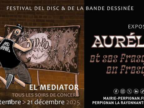 AURELIO ET SES FRASQUES EN FRESQUES - EXPOSITION