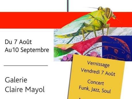 EXPOSITION DE MEHDITATION - DOMAINE CLAIRE MAYOL
