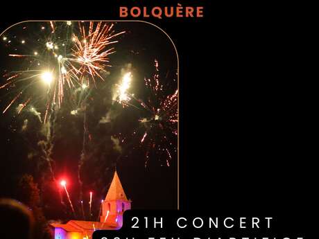 FEU D'ARTIFICE PYROMÉLODIQUE & CONCERT