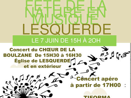 FÊTE DE LA NATURE EN MUSIQUE - LESQUERDE