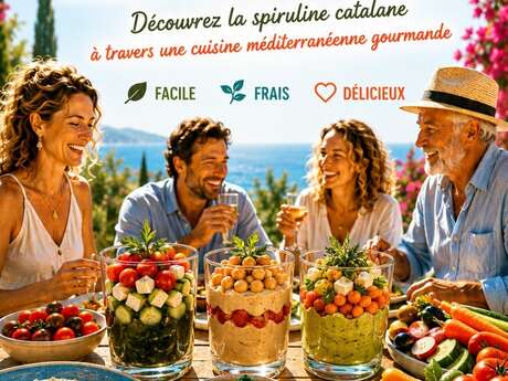 ATELIER CUISINE MÉDITERRANÉENNE SANS CUISSON À LA SPIRULINE