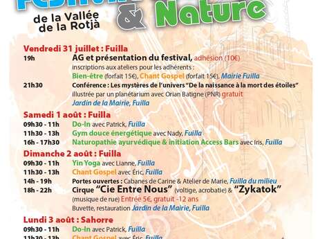 FESTIVAL MUSIQUE ET NATURE