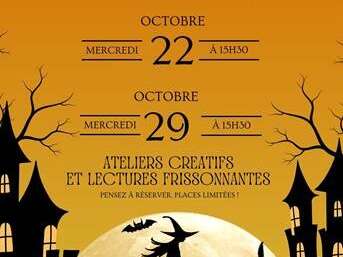 HALLOWEEN À LA MÉDIATHÈQUE HALLOWEEN À LA MÉDIATHÈQUE
