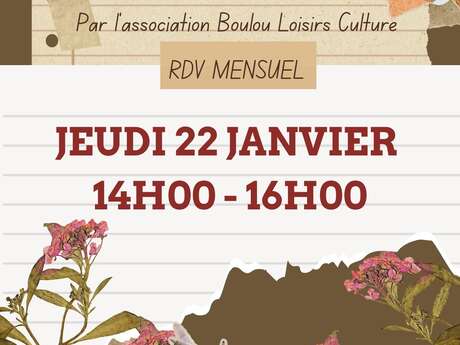 “JEUX D’ÉCRITURE” ASSOCIATION BOULOU LOISIRS CULTURE