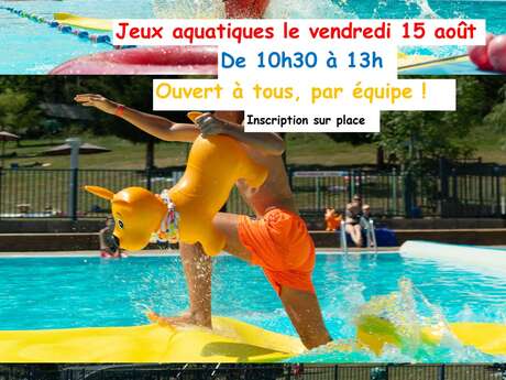 JEUX AQUATIQUES - ESPACE AQUALUDIQUE ERR