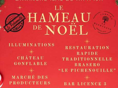 LE HAMEAU DE NOËL AU CAMPING - MAURY