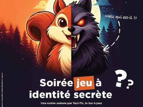 SOIRÉE JEU À IDENTITÉ SECRÈTE