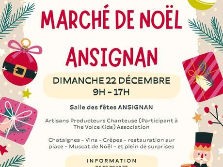 MARCHÉ DE NOËL - ANSIGNAN