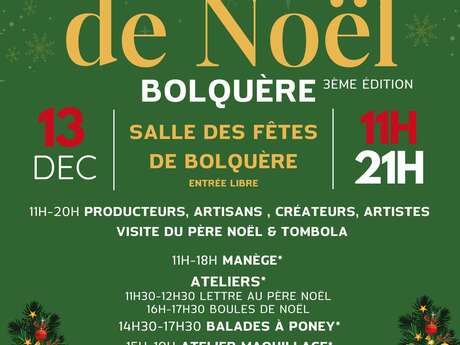 MARCHÉ DE NOËL DE BOLQUERE
