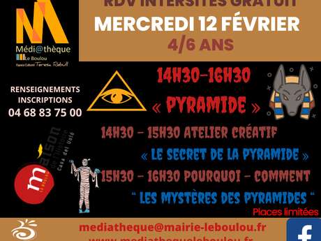 RDV INTERSITES MDH/MED 4 - 11 ANS « PYRAMIDE »