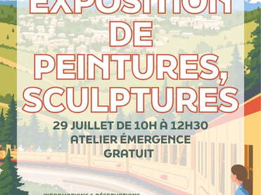 EXPOSITION DE PEINTURES SCULPTURES - MERCREDI 29 JUILLET