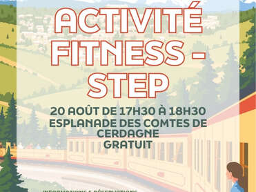 ACTIVITÉ FITNESS STEP - JEUDI 20 AOÛT