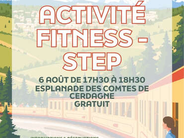 ACTIVITÉ FITNESS STEP - JEUDI 6 AOÛT