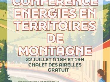 CONFÉRENCE ENERGIES EN TERRITOIRES DE MONTAGNE