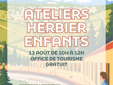 ATELIERS HERBIERS ENFANTS - JEUDI 13 AOÛT
