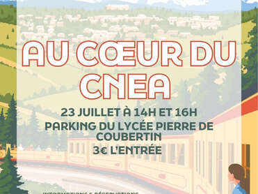 AU CŒUR DU CREPS CNEA - JEUDI 23 JUILLET
