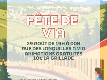 FÊTE DE VIA - SAMEDI 29 AOÛT