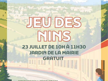 JEU DES NINS - JEUDI 23 JUILLET