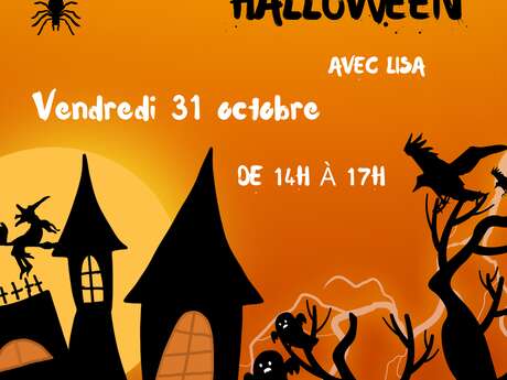 MAQUILLAGE D’HALLOWEEN AVEC LISA - MÉDIATHÈQUE CÉRET