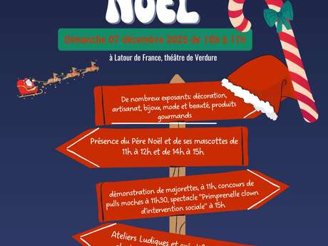 MARCHÉ DE NOËL - LATOUR DE FRANCE