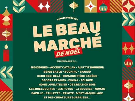 LE BEAU MARCHÉ DE NOEL - AU DOMAINE CADÈNE