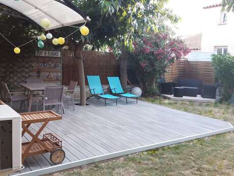 VILLA 5 PERS. 400M DE LA PLAGE A PROXIMITE DES COMMERCES