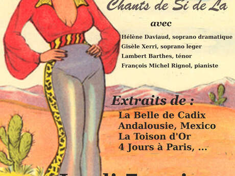 OPÉRETTES DE FRANCIS LOPEZ PAR CHANTS  DE SI DE LA