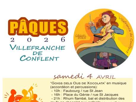 FÊTES DE PÂQUES - DÉFILÉ DES GEANTS