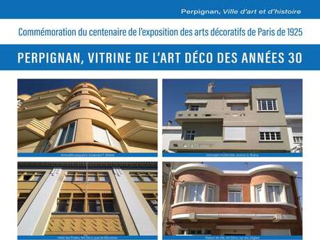 PERPIGNAN, VITRINE DE L'ART DÉCO DES ANNÉES 30