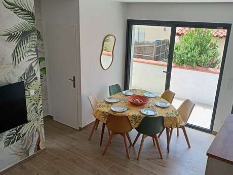 VILLA LA PRAIRIE 6 PERS. À 600M. DE LA PLAGE