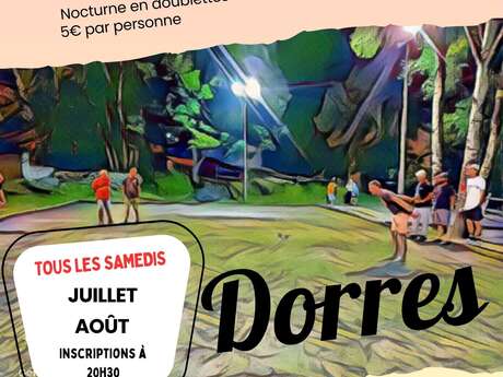 CONCOURS DE PÉTANQUE - DORRES