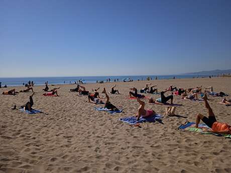 BEACH PILATES, PLAGE DU ROUSSILLON