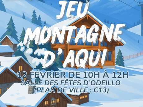 WINTER FAMILY WEEK - JEU DE PISTE MONTAGNE D'AQUI