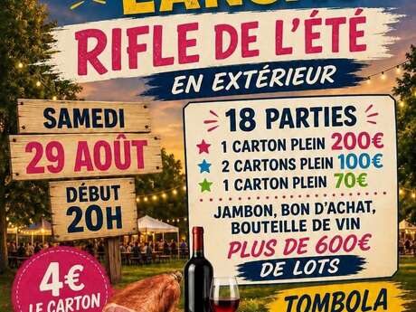 RIFLE D'ÉTÉ EN EXTÉRIEUR - LANSAC