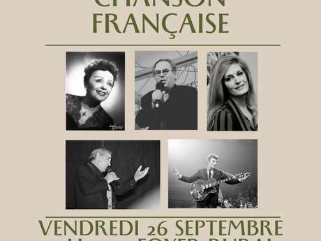 RECITAL CHANSON FRANCAISE