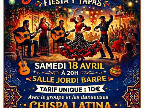 SOIRÉE ANDALOUSE FIÉSTA Y TAPAS