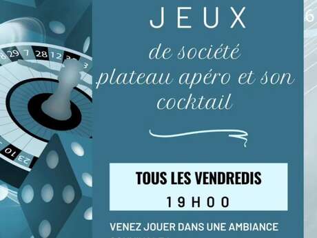 SOIRÉE JEUX DE SOCIÉTÉ