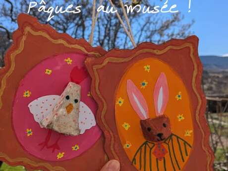 ATELIER  « DÉCORATION DE PÂQUES » AU MUSÉE DE CERDAGNE - SAINTE-LÉOCADIE