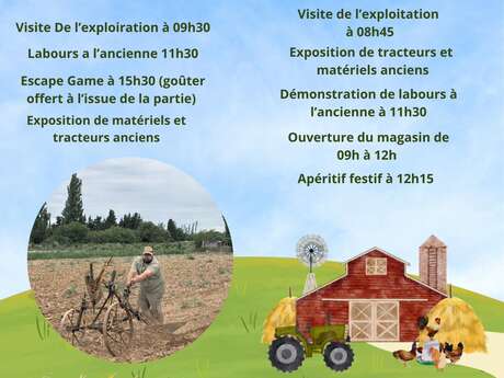 FERMES EN FETE CHEZ EARL CONILL