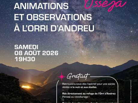 SOIRÉ ASTRO - OSSÉJA