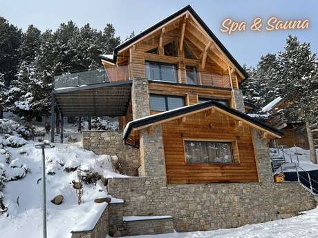 AU LODGE DE BALCERE CHALET COSY SPA ET SAUNA PRIVATIFS AUX ANGLES