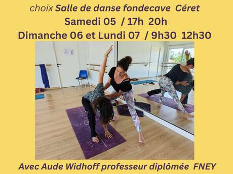 STAGE DE YOGA AVEC L’ASSOCIATION ANANDA