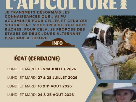STAGE APICULTURE - INITIATION À L'APICULTURE